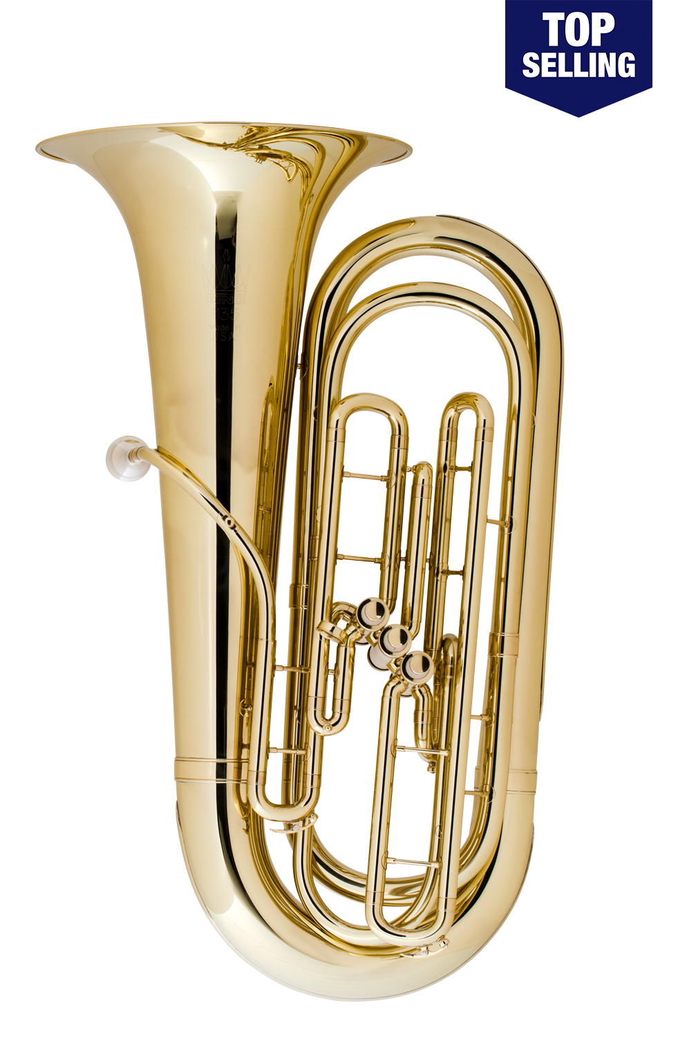 King Student Model 1135W 3 Valve Tuba